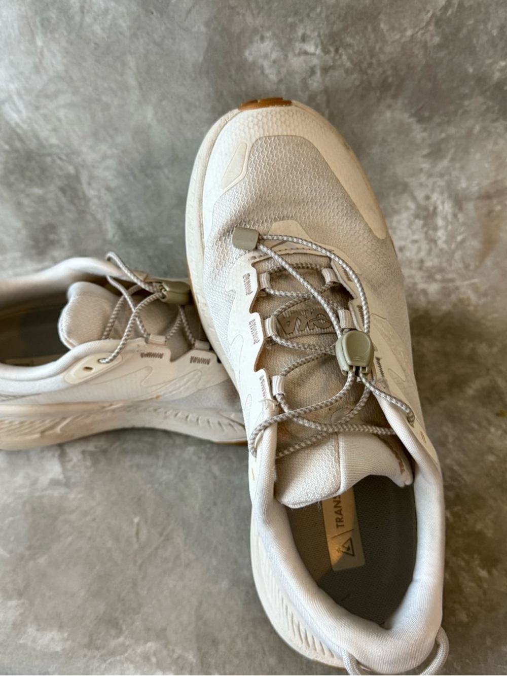 Hoka Women's Sneakers in Light Beige/Cream